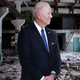 Image for article titled Biden Touts Resiliency Of American Decline While Touring Factory That’s Been Closed For Decades